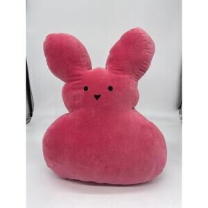 Classic Peeps Stuffed Animal Bunny Plush Pink 14"